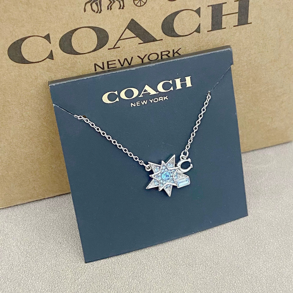 Coach Star Choker Necklace